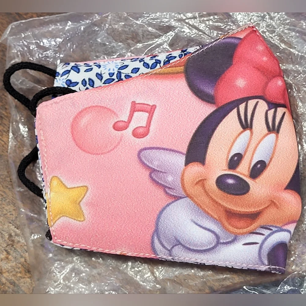 Minnie Mouse Kids Reusable Washable Mask